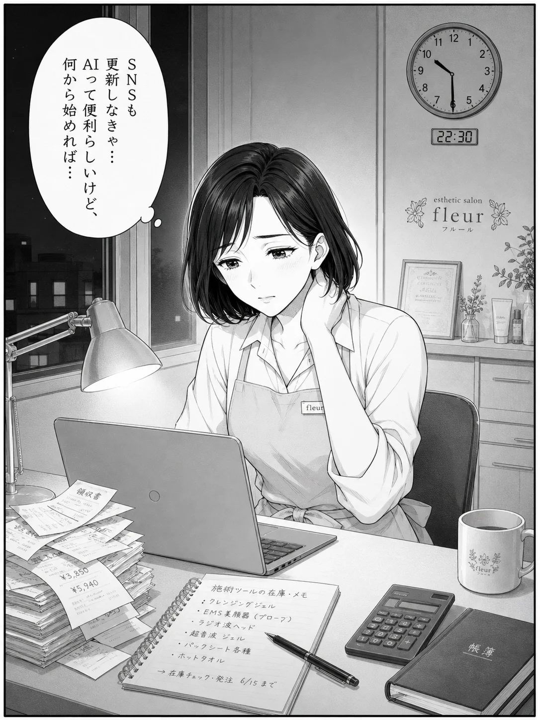 漫画で読む：ひとりで頑張る社長ほど、AIで変わる